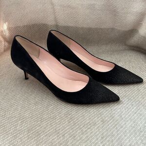 Kate Spade Melanie Glitter Kitten Pumps